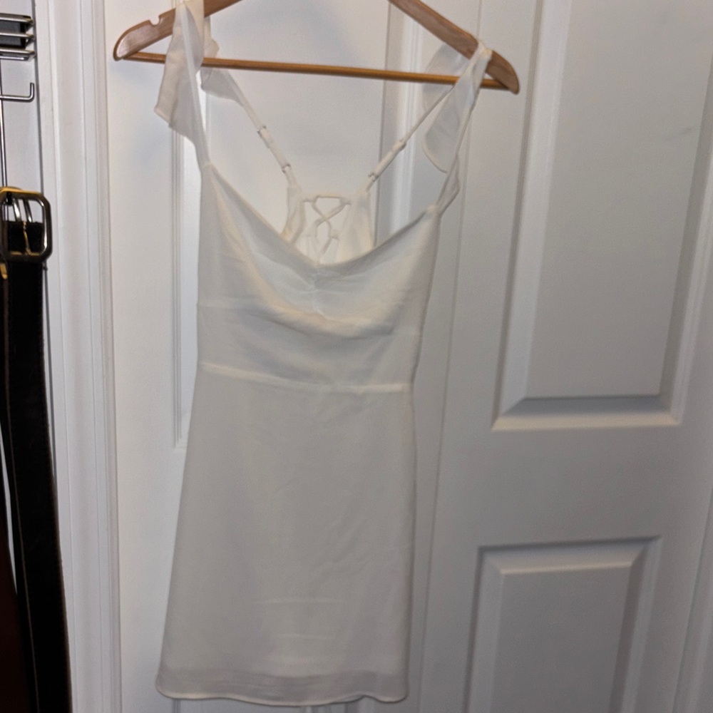 Princess Polly Cream Slip Dress